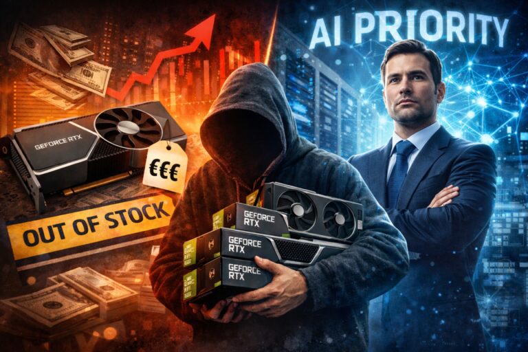 AI žerie grafiky: Nvidia škrtá GeForce a ceny môžu vystreliť