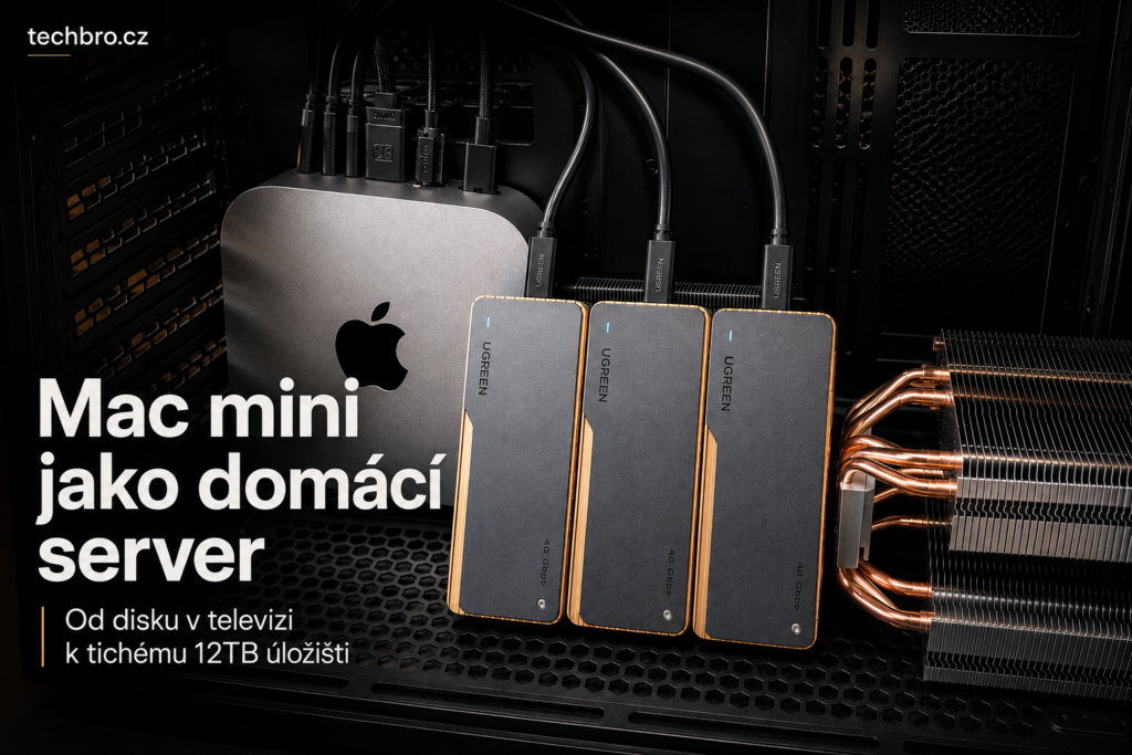 Mac mini jako domácí server: od disku v televizi k tichému 12TB úložišti! 5 26. 7. 2026 15 38 18