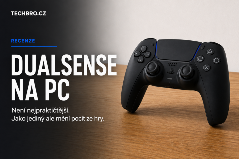 DualSense na PC: Není nejpraktičtější, ale jako jediný mění pocit ze hry